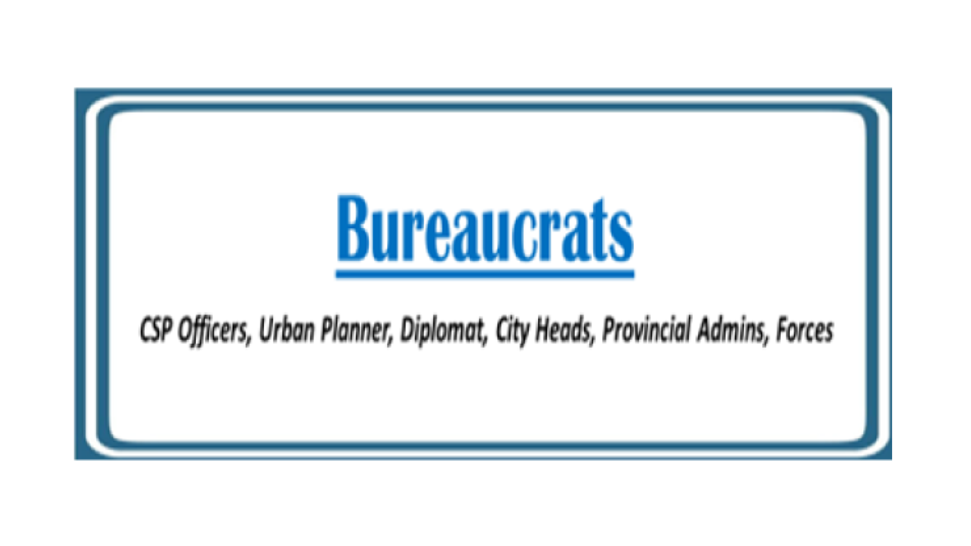 Bureaucrats