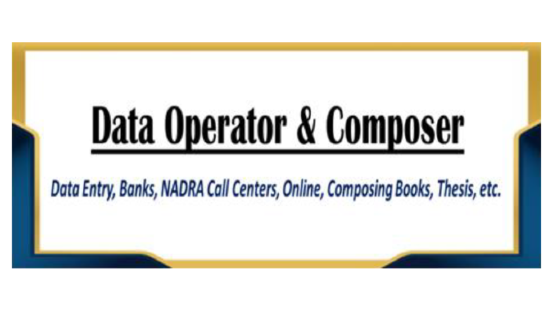 Data Operator & Composer