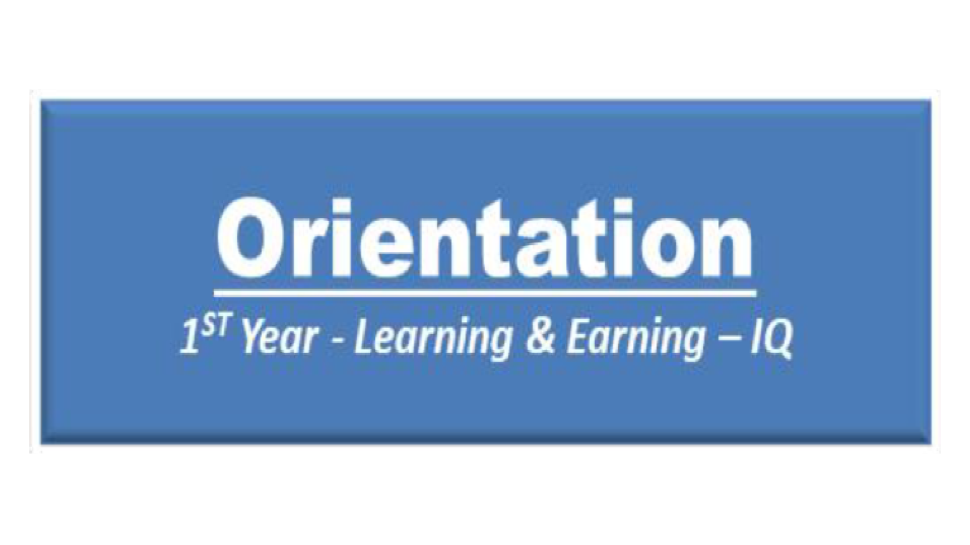Orientation