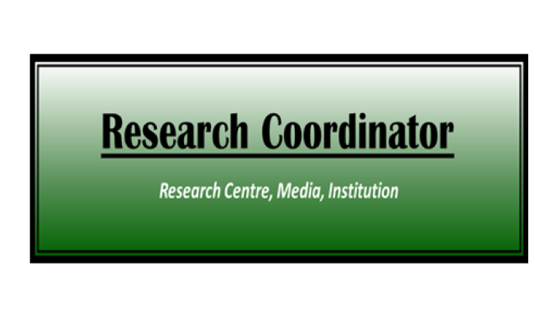 Research Coordinator